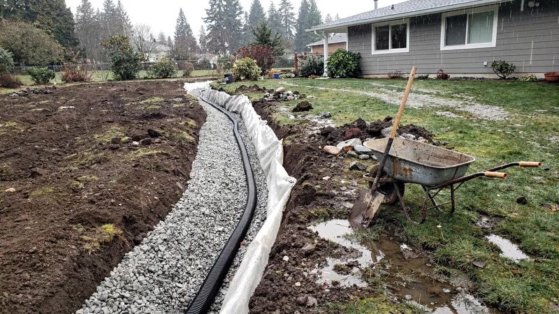 French Drains & Curtain Drains service in Tacoma, WA