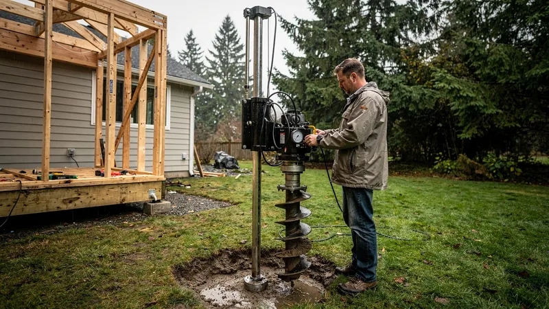 Helical Piers service in Tacoma, WA