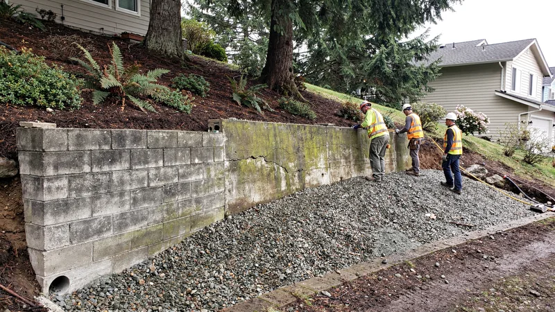 Retaining Wall Repair service in Tacoma, WA